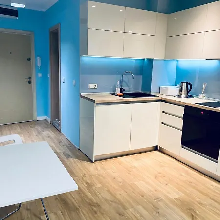 Turquoise And Magenta Apartment