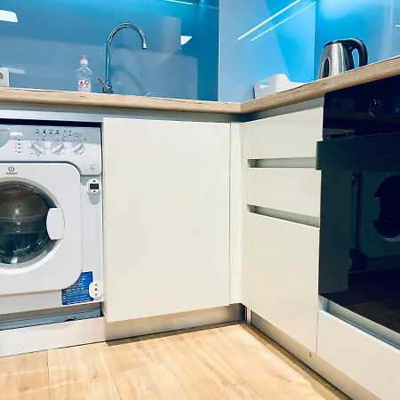 Turquoise And Magenta Apartment